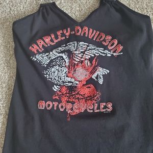 Harley Davidson Cotton Halter Top